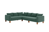 The Essential Corner Sectional (6 Seat) in Recycled Velvet