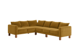 The Essential Corner Sectional (6 Seat) in Recycled Velvet
