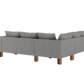 The Essential Corner Sectional (5 Seat) in Upcycled Poly