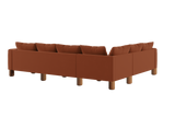The Essential Corner Sectional (6 Seat) in Recycled Velvet