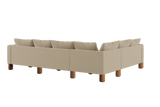 The Essential Corner Sectional (6 Seat) in Recycled Velvet