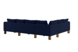 The Essential Corner Sectional (6 Seat) in Recycled Velvet