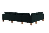The Essential Corner Sectional (6 Seat) in Recycled Velvet
