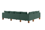 The Essential Corner Sectional (6 Seat) in Recycled Velvet