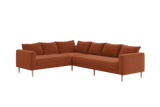 The Essential Corner Sectional (6 Seat) in Recycled Velvet