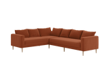 The Essential Corner Sectional (6 Seat) in Recycled Velvet