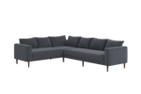 The Essential Corner Sectional (6 Seat) in Recycled Velvet