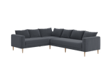 The Essential Corner Sectional (6 Seat) in Recycled Velvet