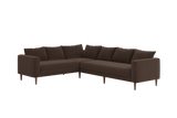 The Essential Corner Sectional (6 Seat) in Recycled Velvet