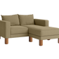 The Essential Loveseat Sectional in Upcycled Poly