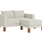 The Essential Loveseat Sectional in Upcycled Poly