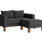 The Essential Loveseat Sectional in Upcycled Poly