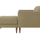 The Essential Loveseat Sectional in Upcycled Poly