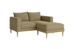 The Essential Loveseat Sectional in Upcycled Poly