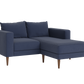 The Essential Loveseat Sectional in Upcycled Poly