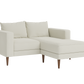 The Essential Loveseat Sectional in Upcycled Poly
