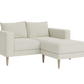 The Essential Loveseat Sectional in Upcycled Poly