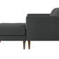 The Essential Loveseat Sectional in Upcycled Poly