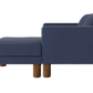 The Essential Loveseat Sectional in Upcycled Poly