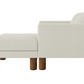 The Essential Loveseat Sectional in Upcycled Poly
