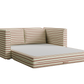 The Eclipse Sleeper Sofa in Hemp Blend