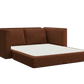 The Eclipse Sleeper Sofa in Hemp Blend