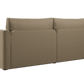 The Eclipse Sleeper Sofa in Upcycled Poly