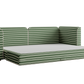 Eclipse 90" Sleeper Sofa in Hemp Blend