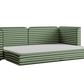 The Eclipse Sleeper Sofa in Hemp Blend