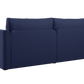 The Eclipse Sleeper Sofa in Upcycled Poly