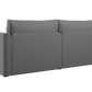 The Eclipse Sleeper Sofa in Upcycled Poly