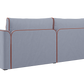 The Eclipse Sleeper Sofa in Hemp Blend