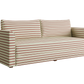 Eclipse 90" Sleeper Sofa in Hemp Blend