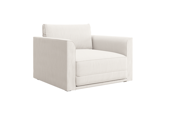 The Eclipse Sleeper Chair in Upcycled Poly