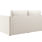 The Eclipse Sleeper Sofa in Upcycled Poly