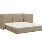The Eclipse Sleeper Sofa in Hemp Blend