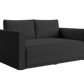 The Eclipse Sleeper Sofa in Upcycled Poly