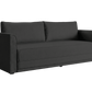 Eclipse 90" Sleeper Sofa in Upcycled Poly