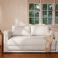 The Eclipse Sleeper Sofa in Upcycled Poly