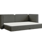 Eclipse 90" Sleeper Sofa in Hemp Blend