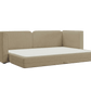 Eclipse 90" Sleeper Sofa in Hemp Blend