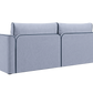 Eclipse 90" Sleeper Sofa in Hemp Blend