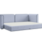 Eclipse 90" Sleeper Sofa in Hemp Blend