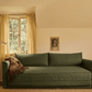 Eclipse 90" Sleeper Sofa in Hemp Blend
