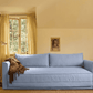 Eclipse 90" Sleeper Sofa in Hemp Blend