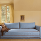 Eclipse 90" Sleeper Sofa in Hemp Blend