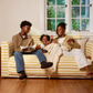 The Eclipse Sleeper Sofa in Upcycled Poly