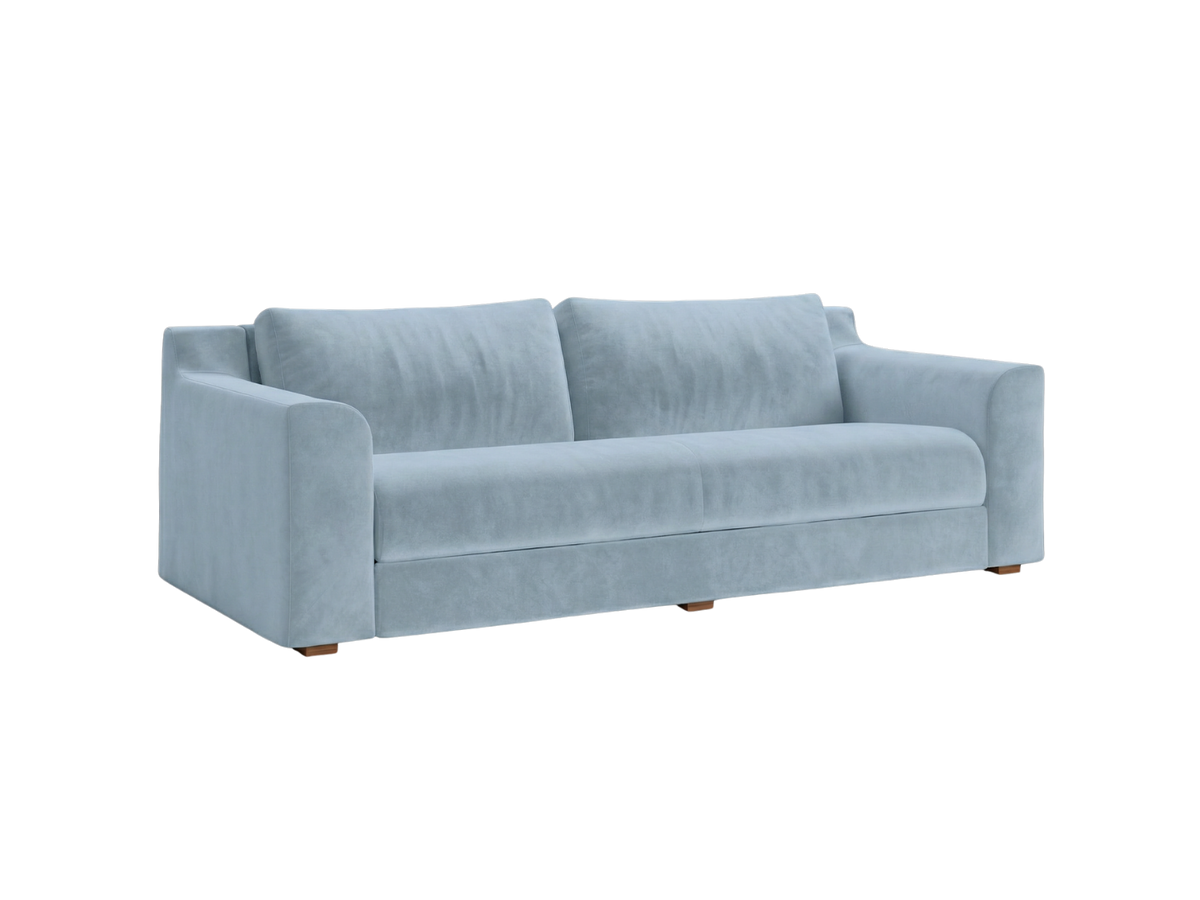 Sabai Design · The Elevate Natural 86" Sofa in Recycled Velvet | socius design in Rochester, MN