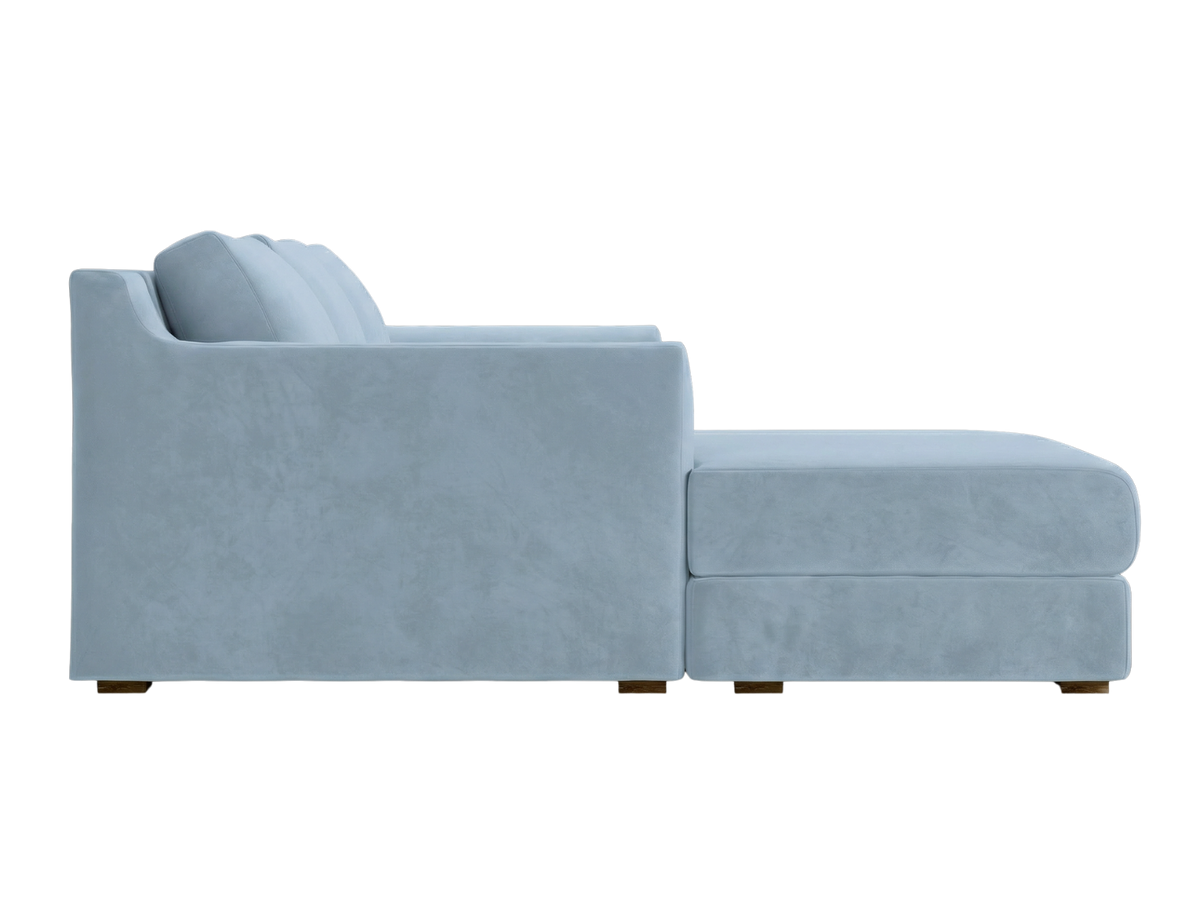 Sabai Design · The Elevate Natural Sectional in Recycled Velvet | socius design in Rochester, MN