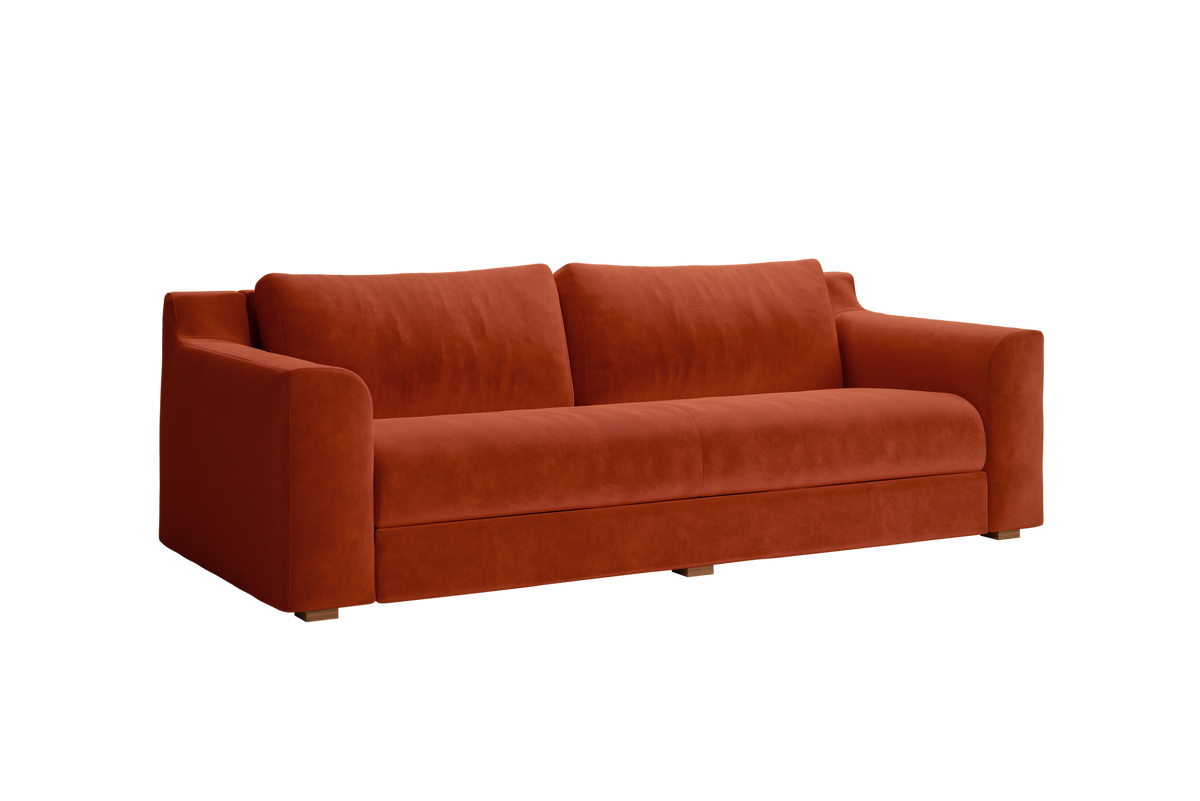 Sabai Design · The Elevate Natural 86" Sofa in Recycled Velvet | socius design in Rochester, MN